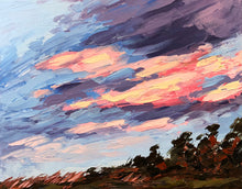 Load image into Gallery viewer, Pink Florida Clouds - 10X8 Original Oil Painting
