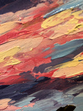 Load image into Gallery viewer, Pink Florida Clouds - 10X8 Original Oil Painting