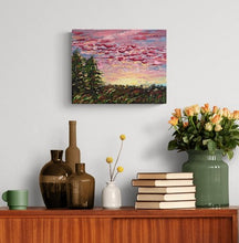 Load image into Gallery viewer, Pink Skies - 14X11 Original Oil Painting