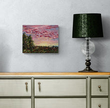 Load image into Gallery viewer, Pink Skies - 14X11 Original Oil Painting
