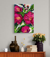 Load image into Gallery viewer, Rose of Sharon - 16X20 Original Acrylic Painting