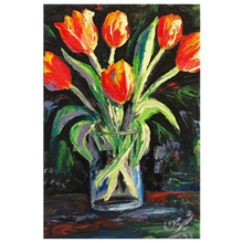 Load image into Gallery viewer, Red Tulips - Canvas Art Print