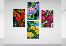 Load image into Gallery viewer, Orange Flowers - Canvas Art Print