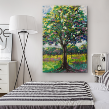 Load image into Gallery viewer, Young Oak Tree - Canvas Art Print
