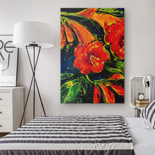 Load image into Gallery viewer, Orange Flowers - Canvas Art Print
