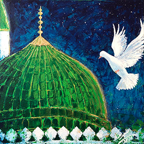 Masjid e Nabawi - Original Painting