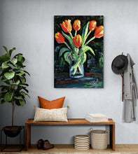 Load image into Gallery viewer, Red Tulips - Canvas Art Print
