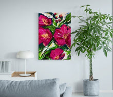 Load image into Gallery viewer, Orange Flowers - Canvas Art Print
