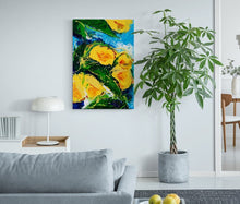 Load image into Gallery viewer, Yellow Flowers - Canvas Art Print
