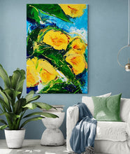 Load image into Gallery viewer, Yellow Flowers - Canvas Art Print
