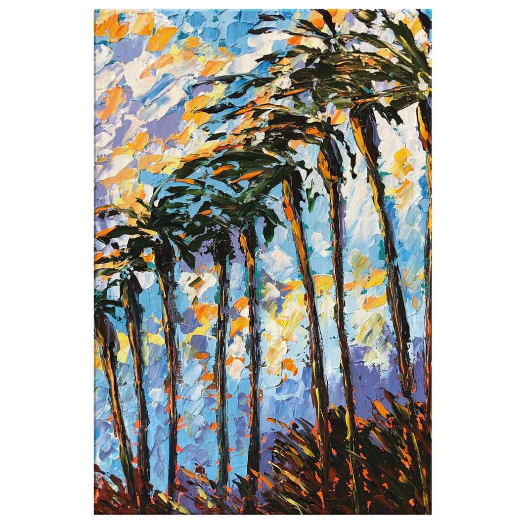 Palm Trees - Canvas Art Print