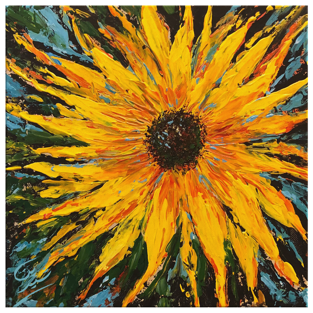 Sunflower - Canvas Print Art