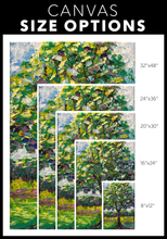 Load image into Gallery viewer, Young Oak Tree - Canvas Art Print
